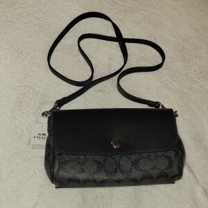 Coach Black Signature Crossbody Bag